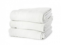 70 X 90  2.00 Lb Bleached White Bath Blankets  