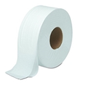 Jumbo Roll 2 Ply Toilet Tissue, 1000 Sheets, 9” Dia X 4.5" W, 12 Rolls/Case 